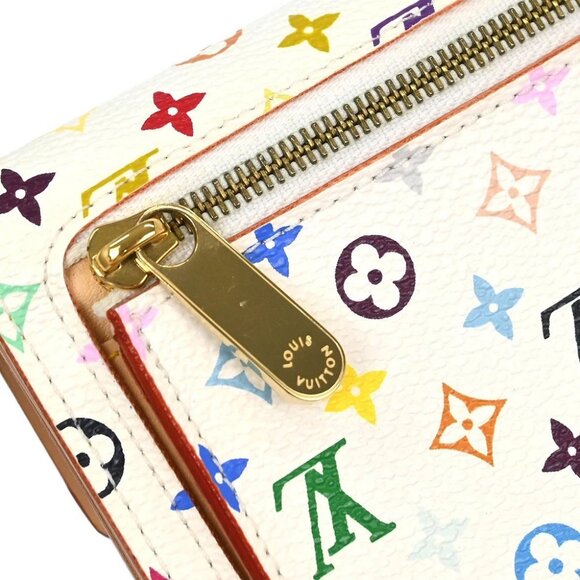 Louis Vuitton White Multicolor Portefeuille Koala Wallet - Picture 4 of 7